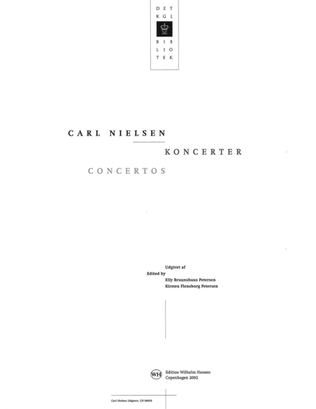 Book cover for Concertos Op. 33 & 57 Full Score