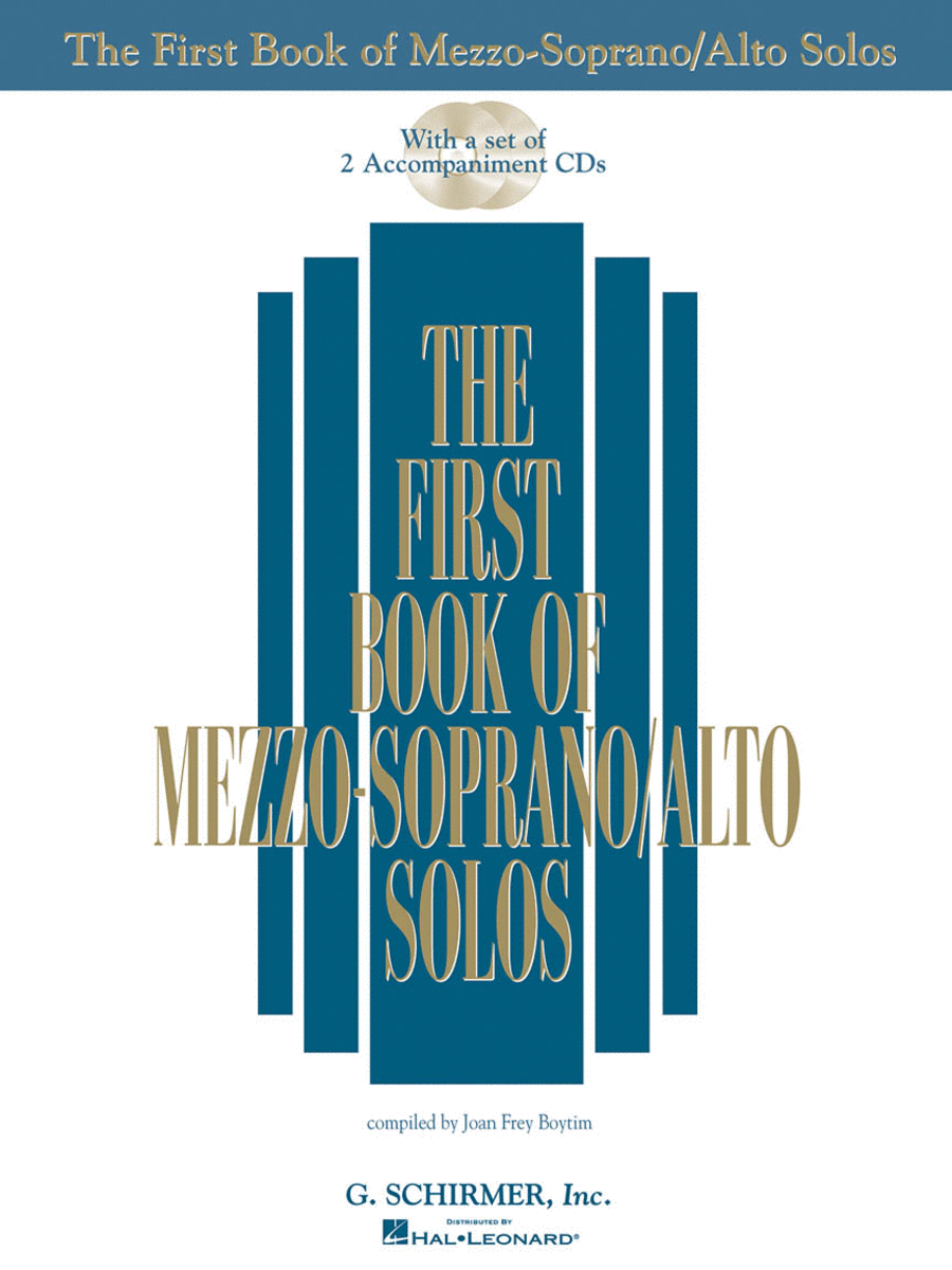 The First Book of Mezzo-Soprano/Alto Solos (Book/CDs) image number null