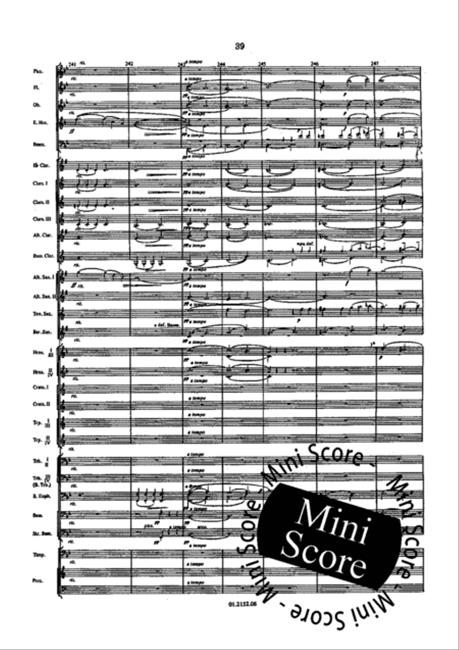 Le Roi D'Ys Concert Band scores gallery preview page 45
