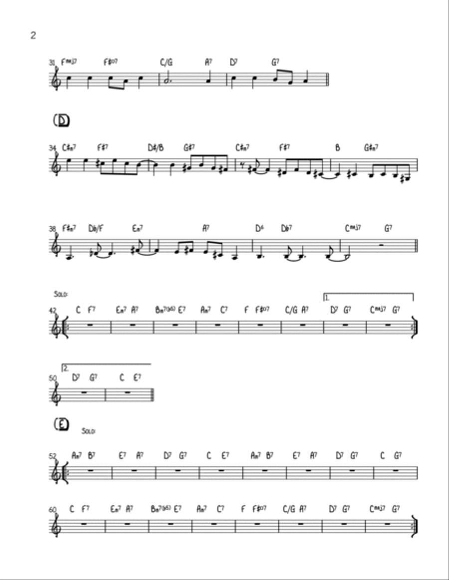 Wrap Your Troubles In Dreams Piano Solo scores gallery preview page 2