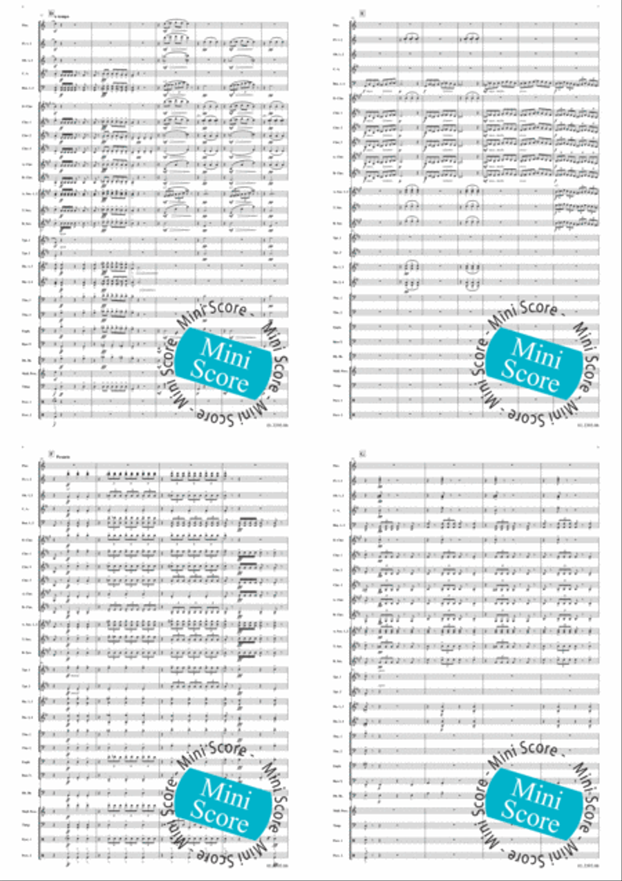 The Miller's Dance The Miller's Dance Concert Band scores gallery preview page 4