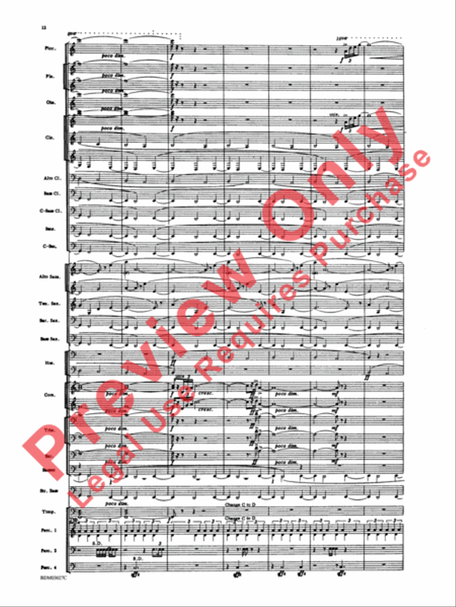 La Fiesta Mexicana Concert Band scores gallery preview page 15