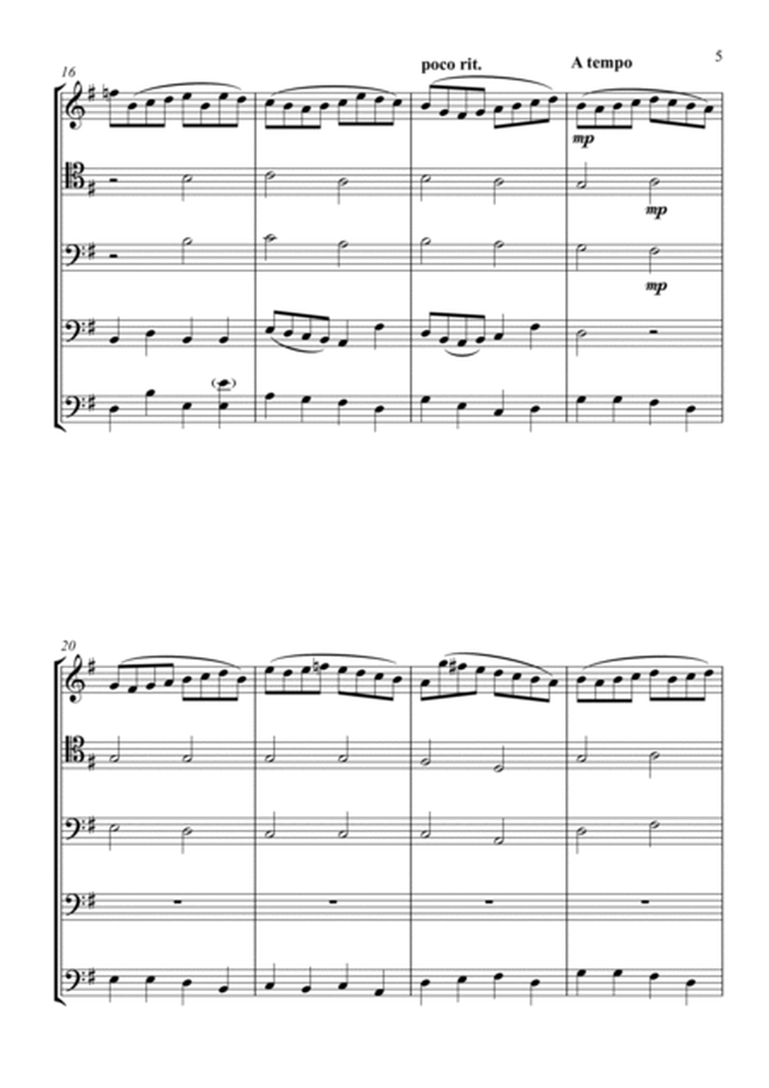 Double Reed Quintet - BWV 22 image number null