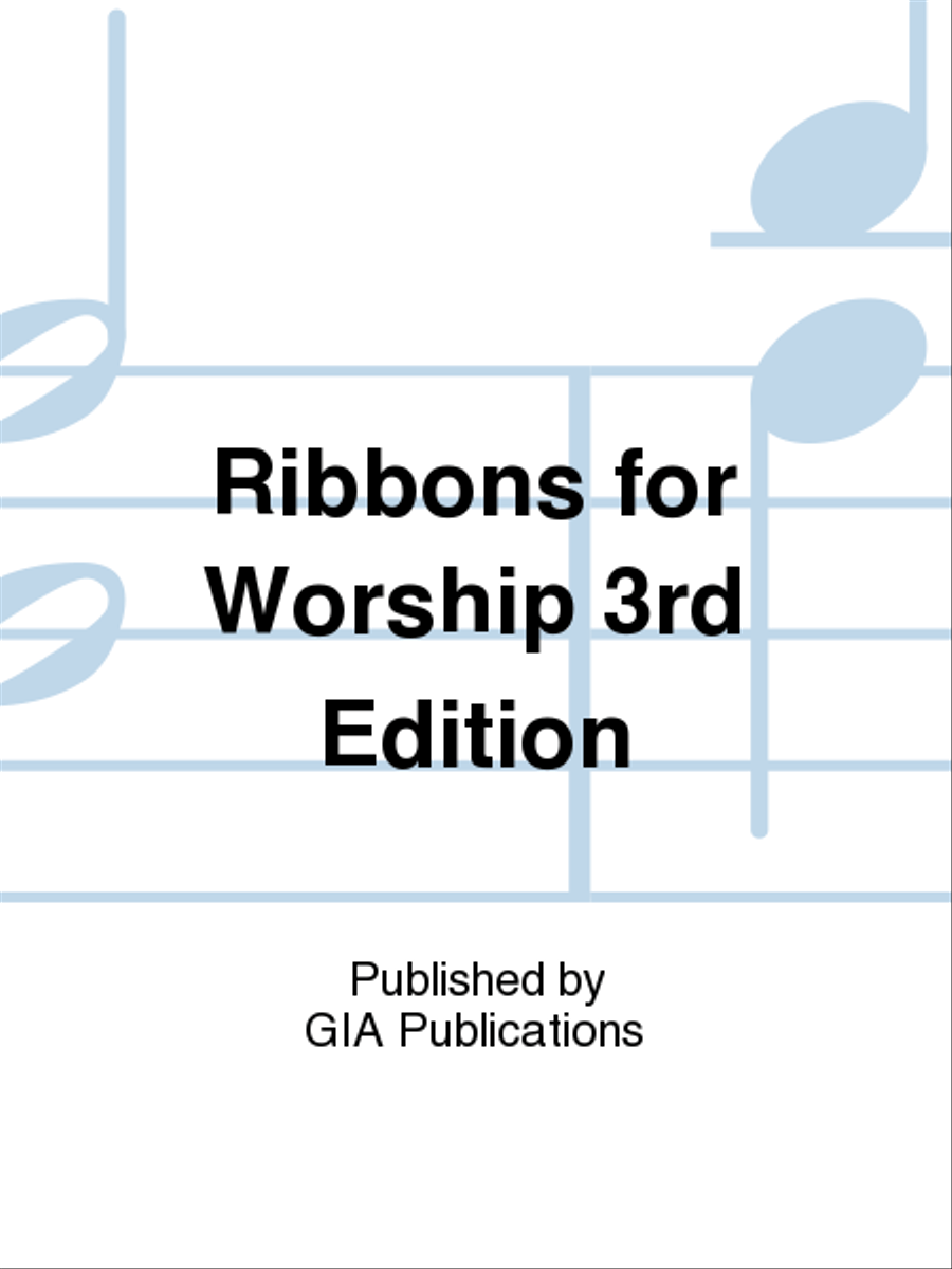 Book cover for Hymnal Ribbons for Worship 3rd Edition