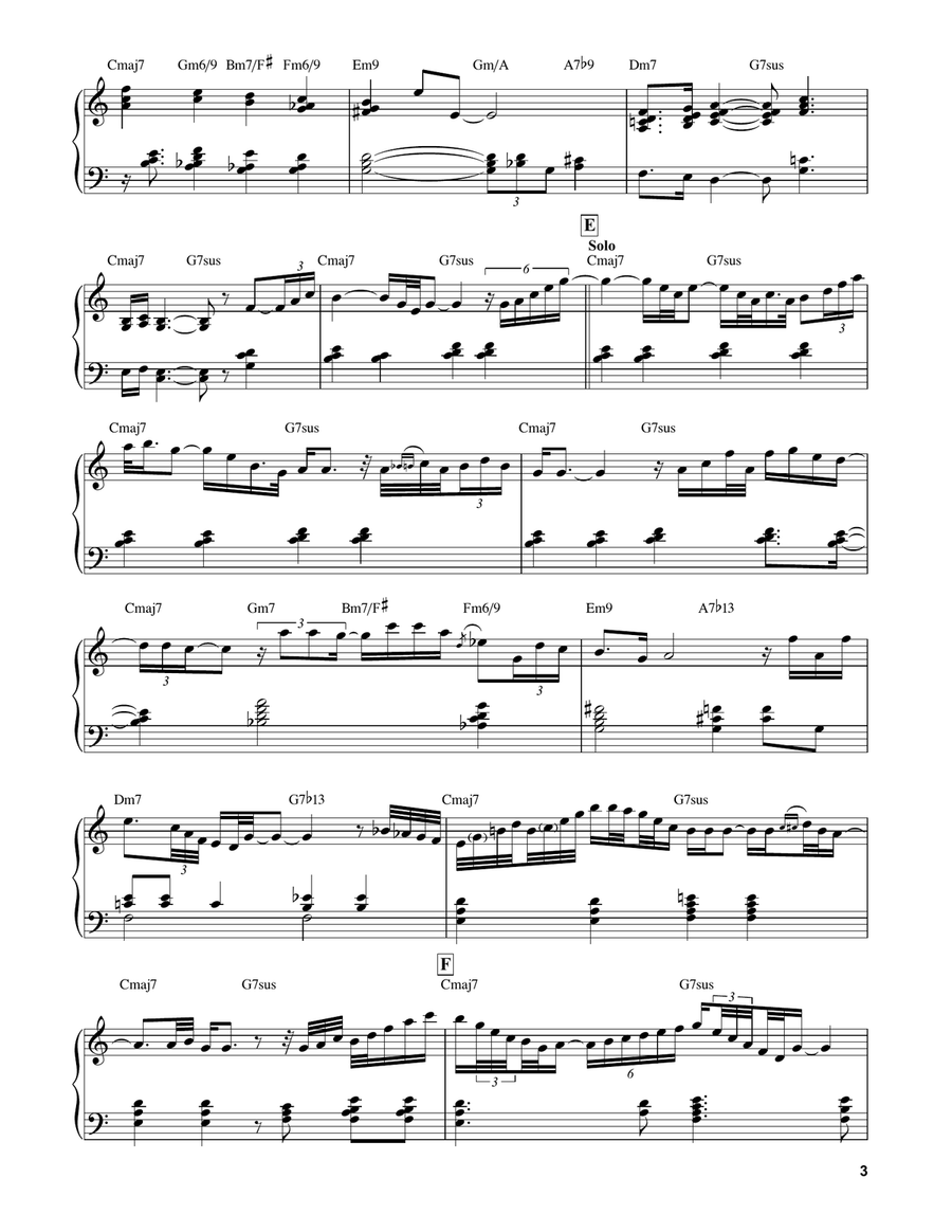 Some Other Time (from Step Lively) Piano Solo scores gallery preview page 3