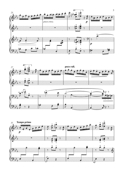 Delibes - Pizzicati from SILVIA - piano 4 hands - score and parts image number null