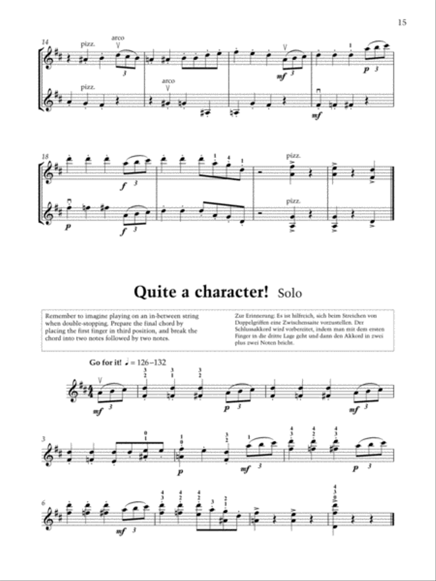 More Technique Takes Off! for Violin String Duet scores gallery preview page 3