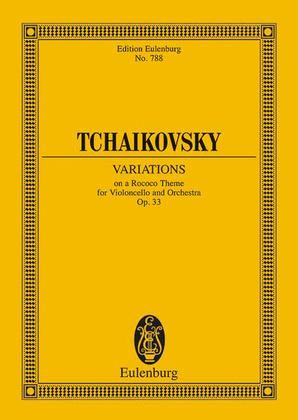 Book cover for Variations on a Rococo Theme
