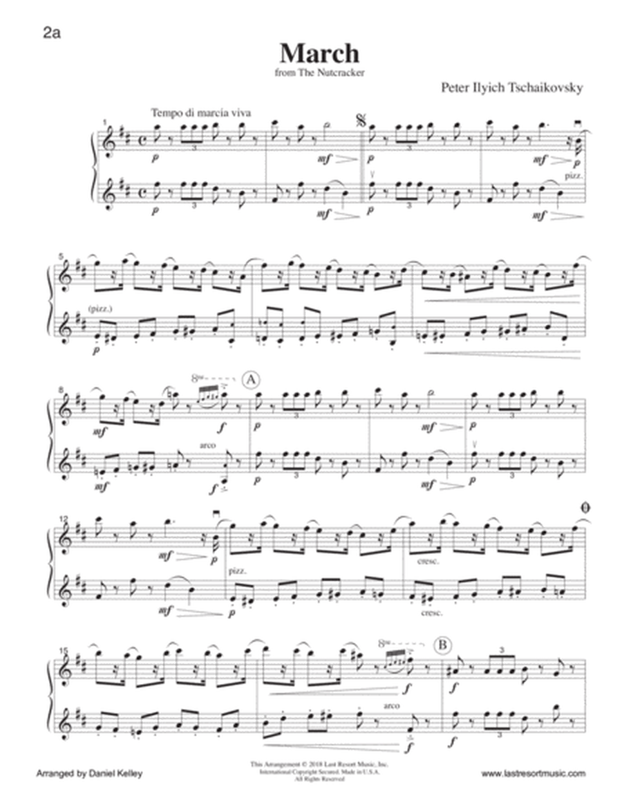 March from the Nutcracker for Violin Duet - Music for Two Violins