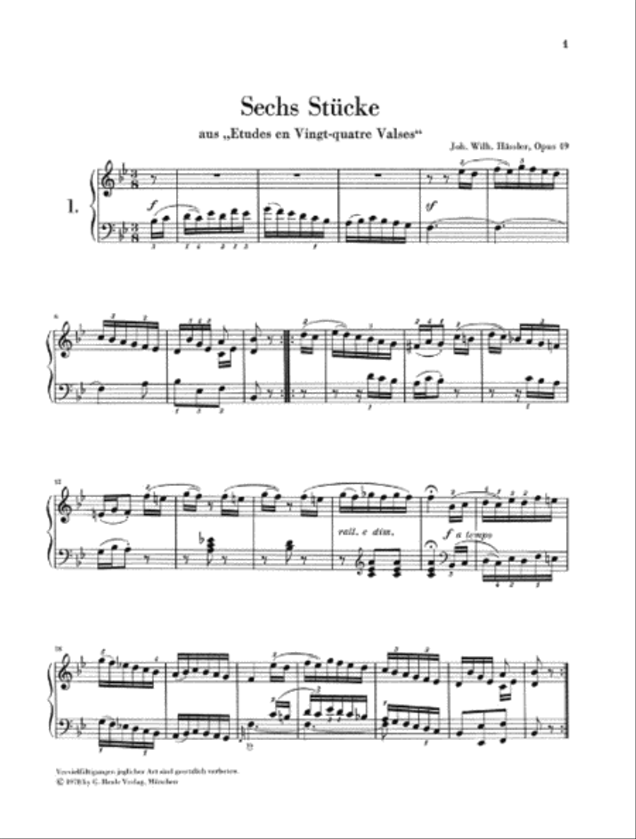 Easy Piano Pieces – Classic and Romantic Eras – Volume 2 Easy Piano scores gallery preview page 3