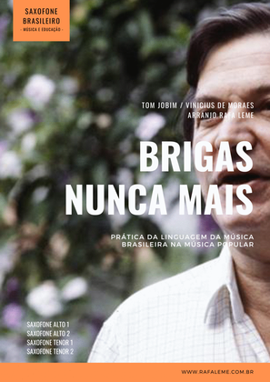 Book cover for Brigas Nunca Mais