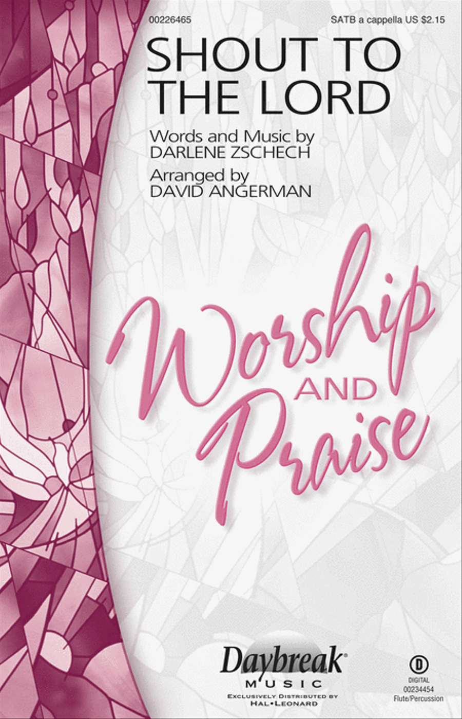 Shout to the Lord 4-Part scores gallery preview page 1
