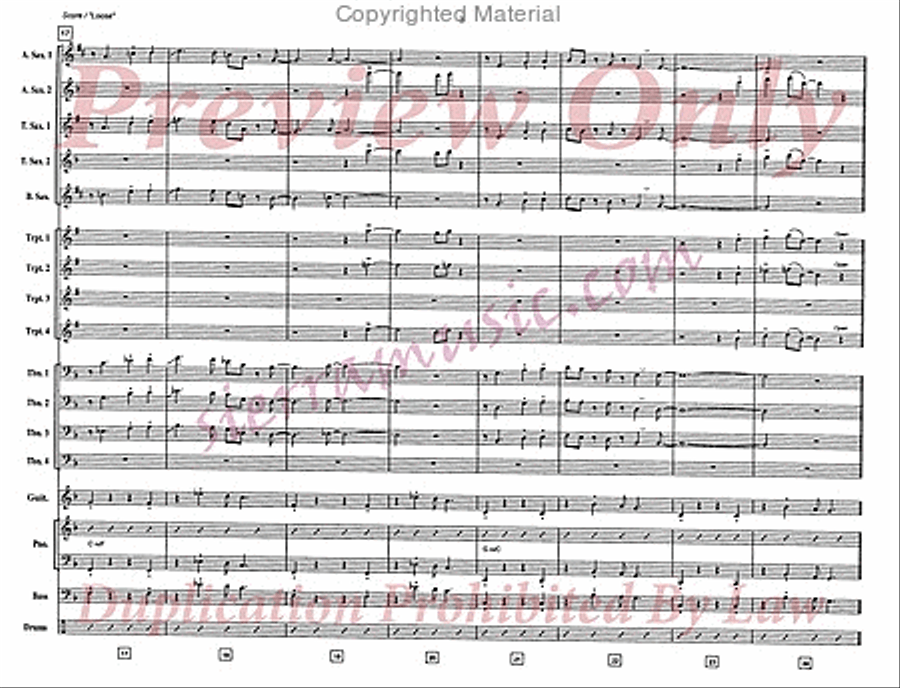 Loose Big Band scores gallery preview page 4