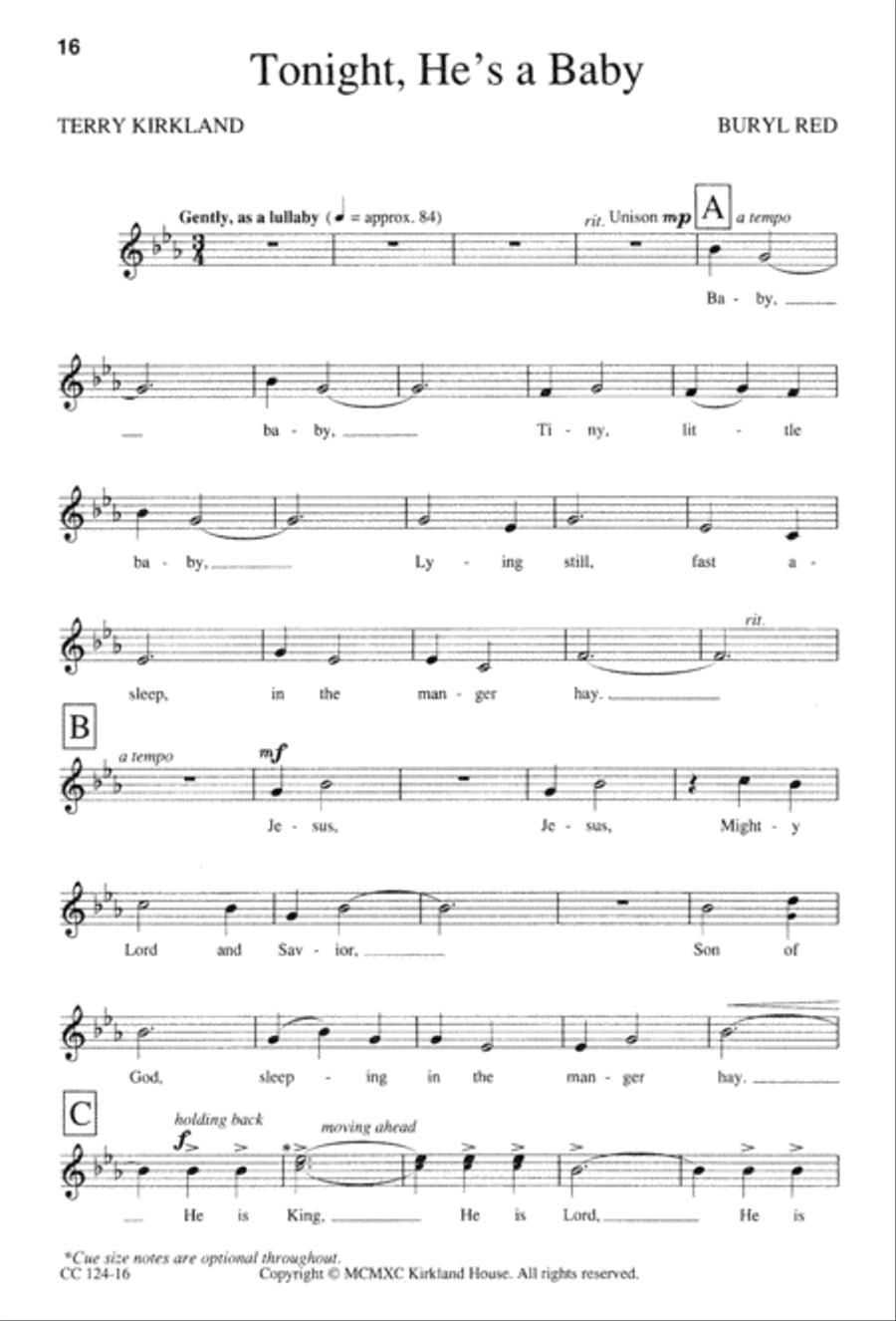 Christmas Time Singers Edition Unison Choir scores gallery preview page 18