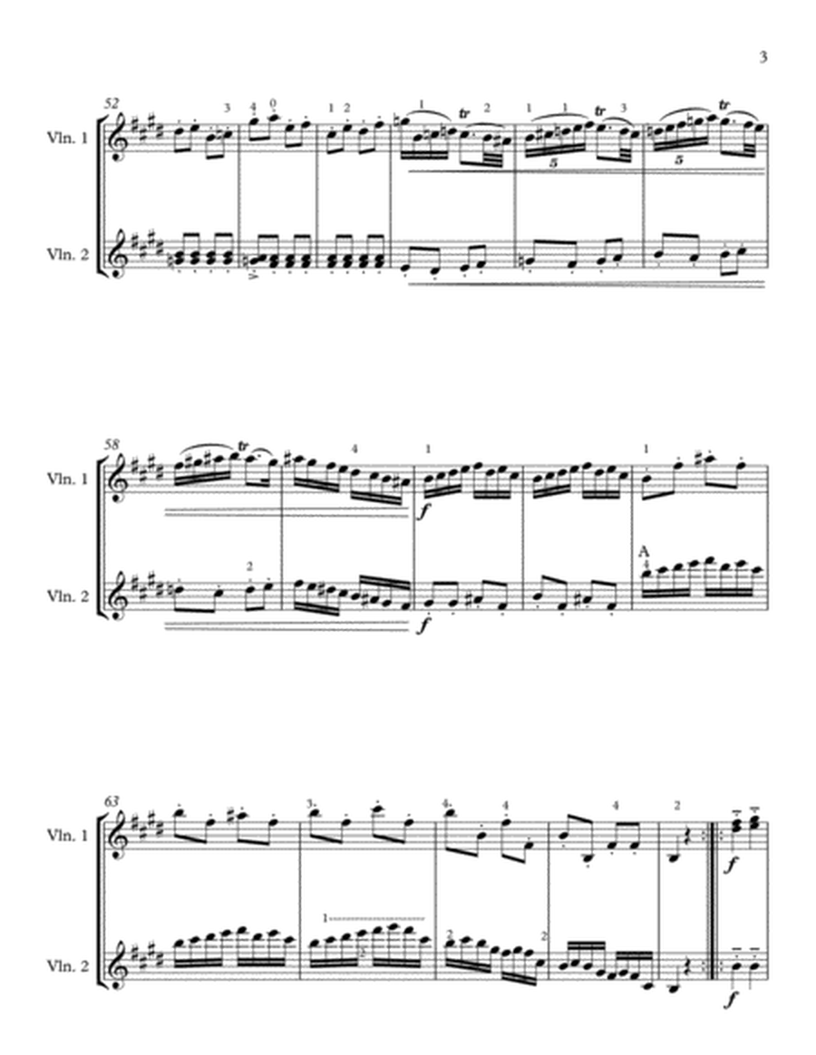 D. Scarlatti Sonata in E K.20 for two violins image number null