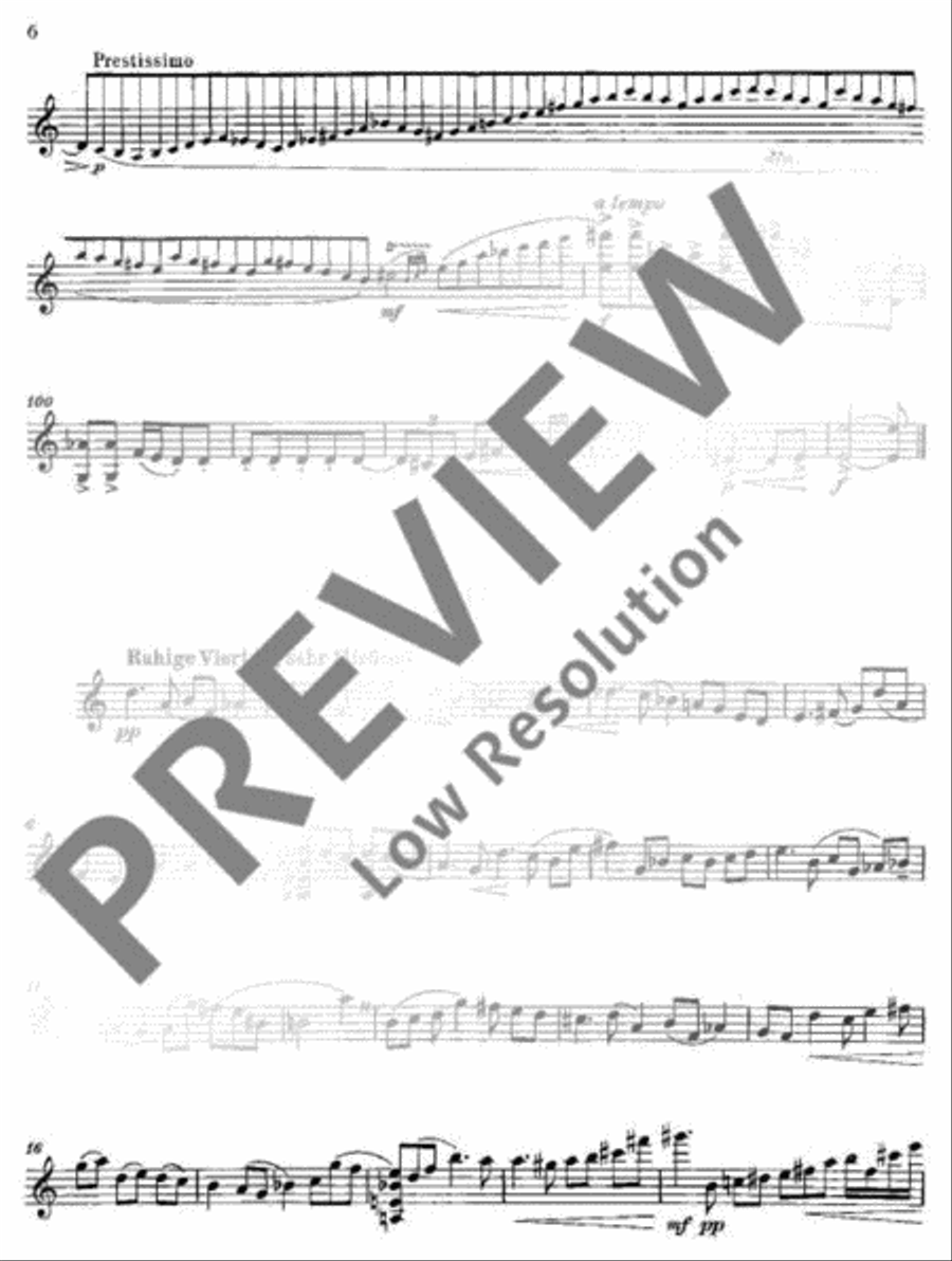 1. Sonate Violin Solo scores gallery preview page 7