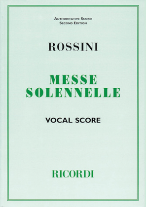 Book cover for Messa Solenne