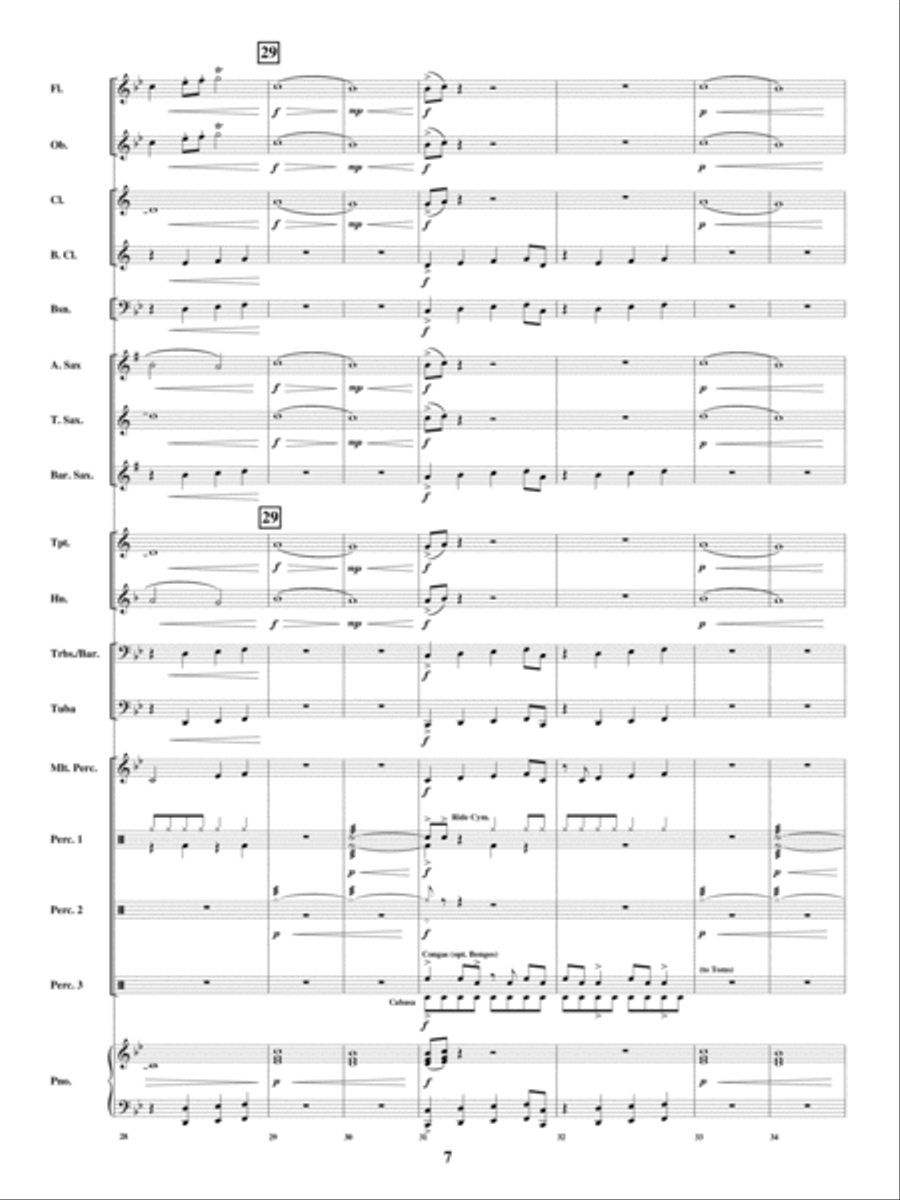 Surge Concert Band scores gallery preview page 6