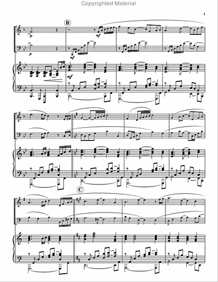 Azure Dawn Horn scores gallery preview page 4
