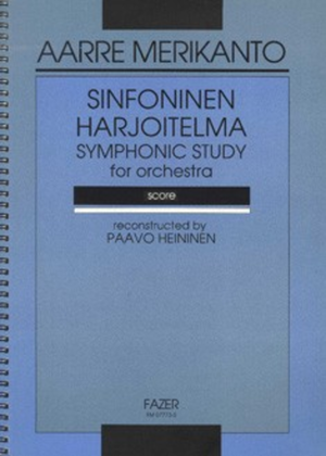 Book cover for Sinfoninen Harjoitelma / Symphonic Study