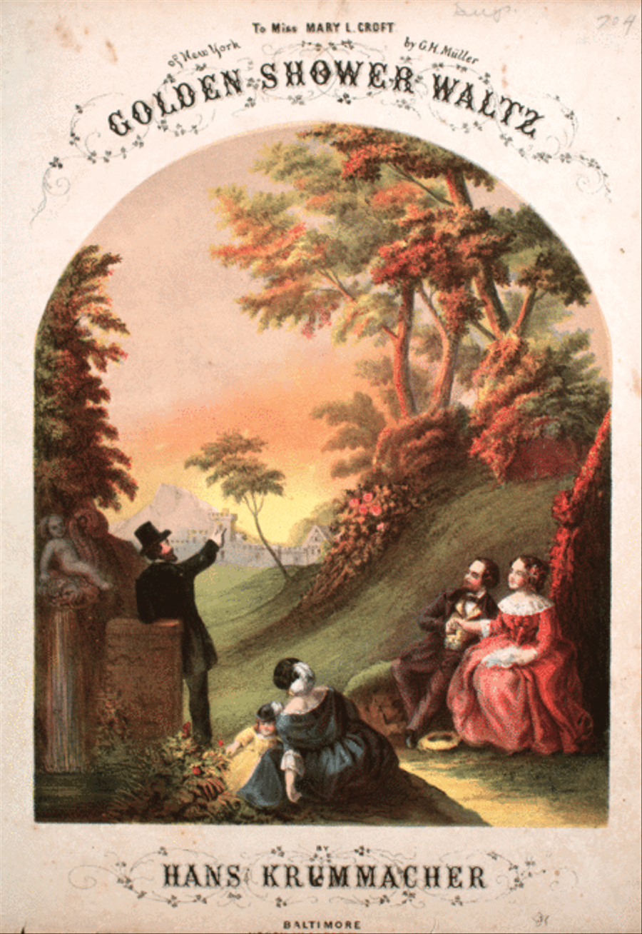 Golden Shower Waltz Piano Solo scores gallery preview page 1