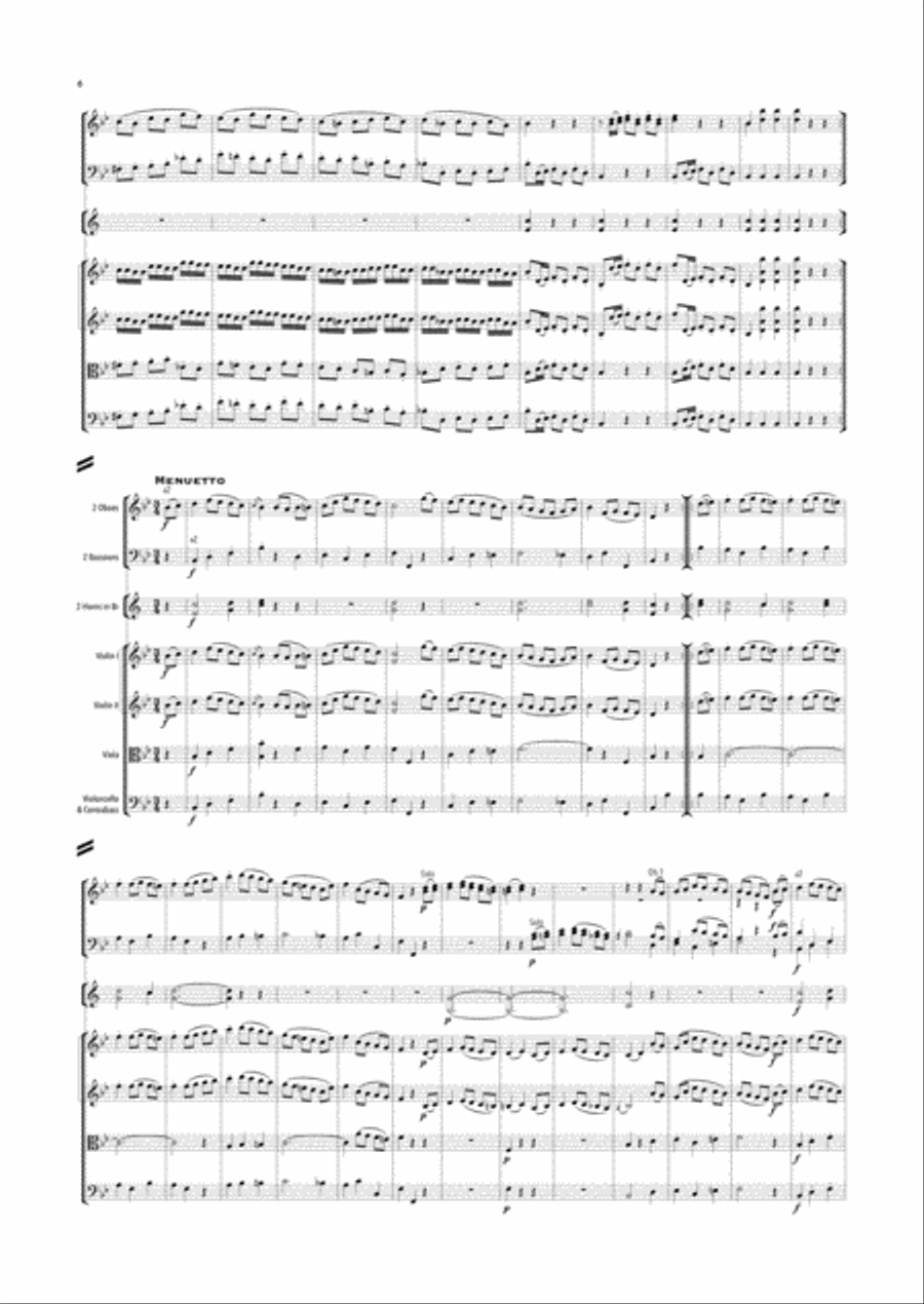 Haydn - Symphony No.68 in B flat major, Hob.I:68 Full Orchestra scores gallery preview page 6