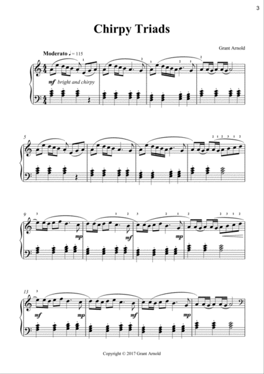 The Triad Collection Piano Method scores gallery preview page 5