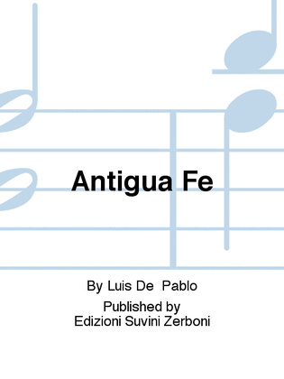 Antigua Fe