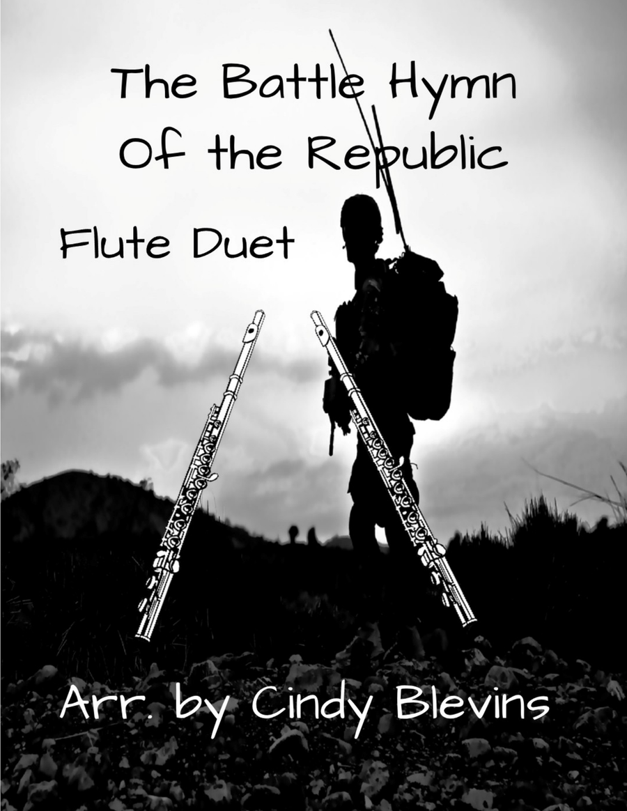 The Battle Hymn Of the Republic, for flute duet Flute Duet scores gallery preview page 1