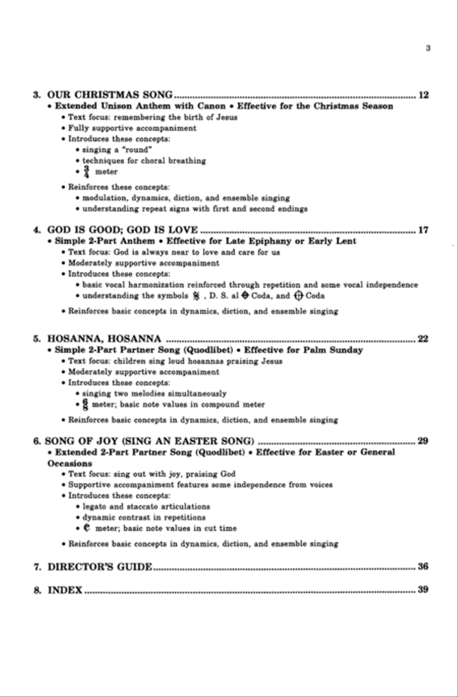 Come to the Lord with Singing Choir scores gallery preview page 3