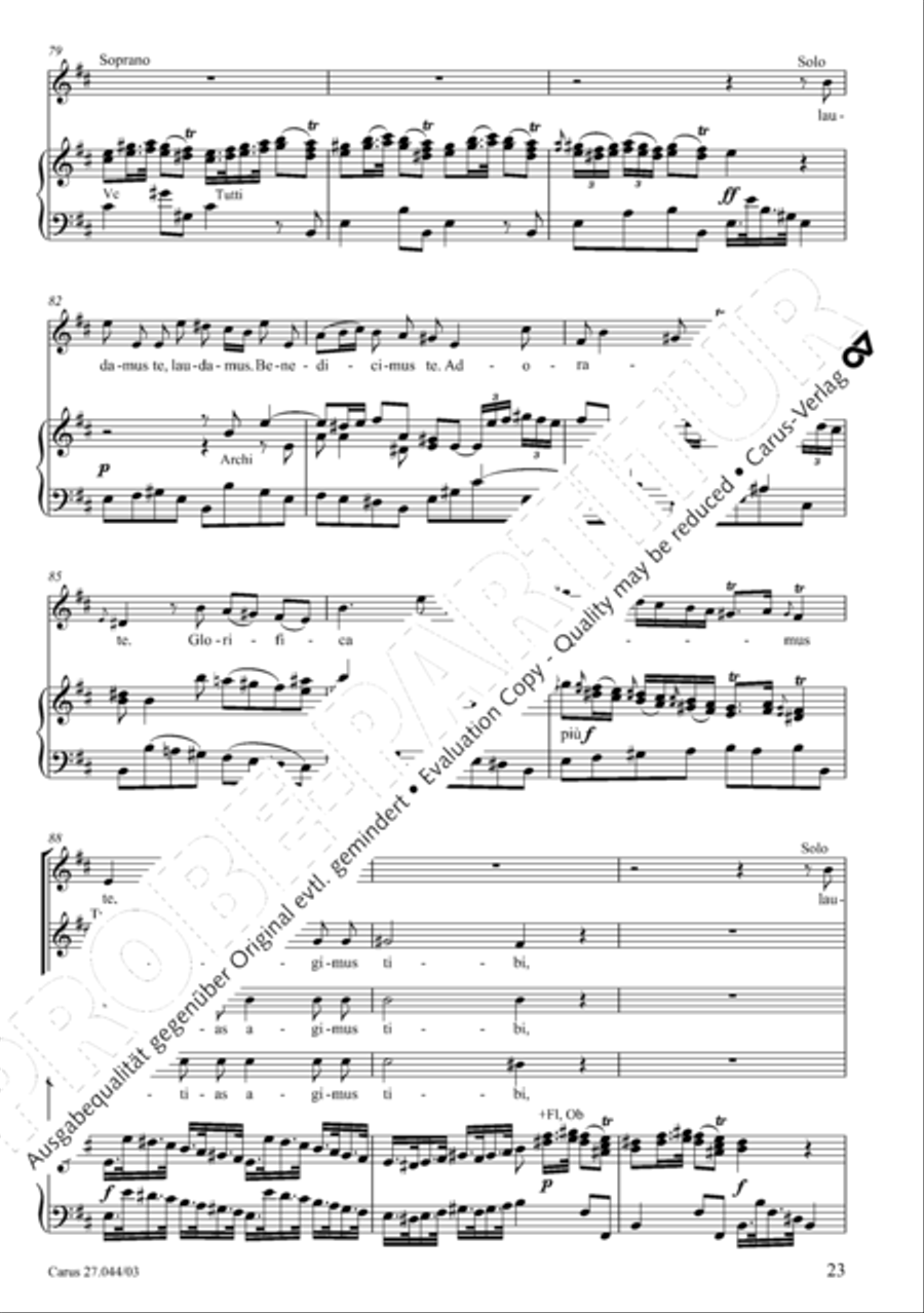 Messa per il Santissimo Natale 4-Part scores gallery preview page 24