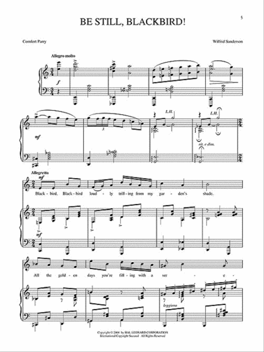 Lovers, Lasses & Spring Lovers, Lasses & Spring Voice scores gallery preview page 4