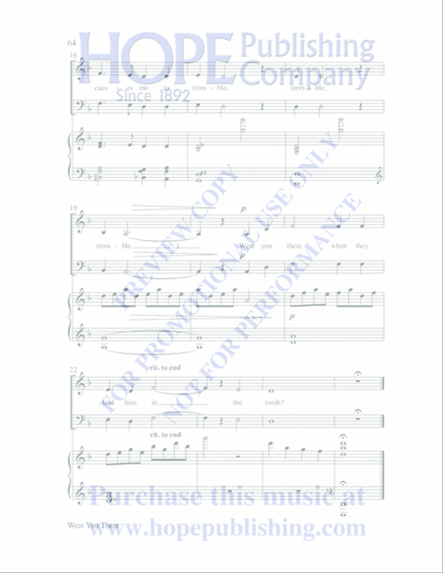 The Seven Last Days 4-Part scores gallery preview page 67