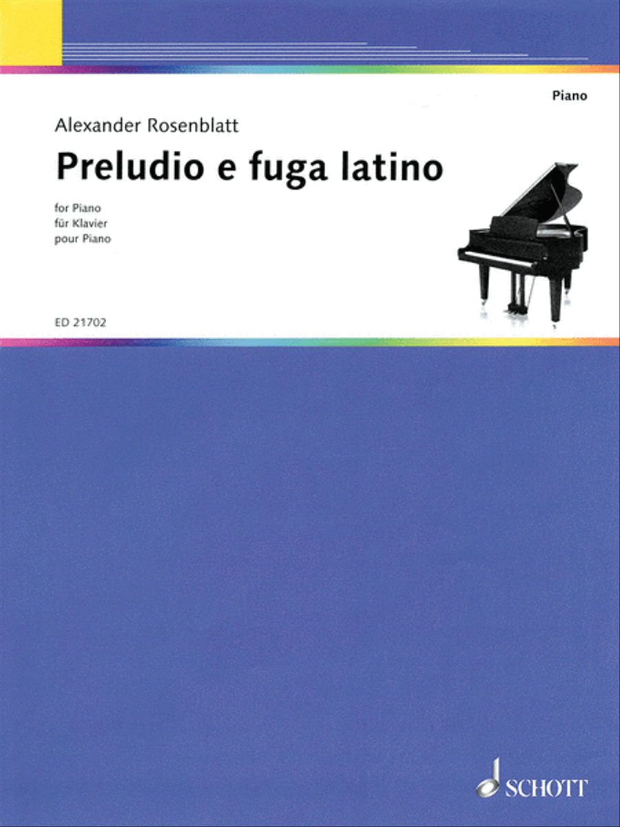 Preludio e Fuga Latino Piano Solo scores gallery preview page 1