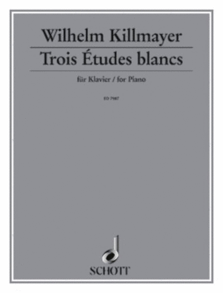 Book cover for 3 Etudes Blancs