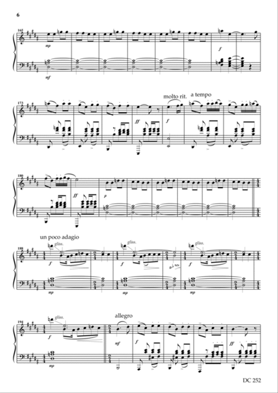 Baltic Dances - arranged for piano Piano Solo scores gallery preview page 6