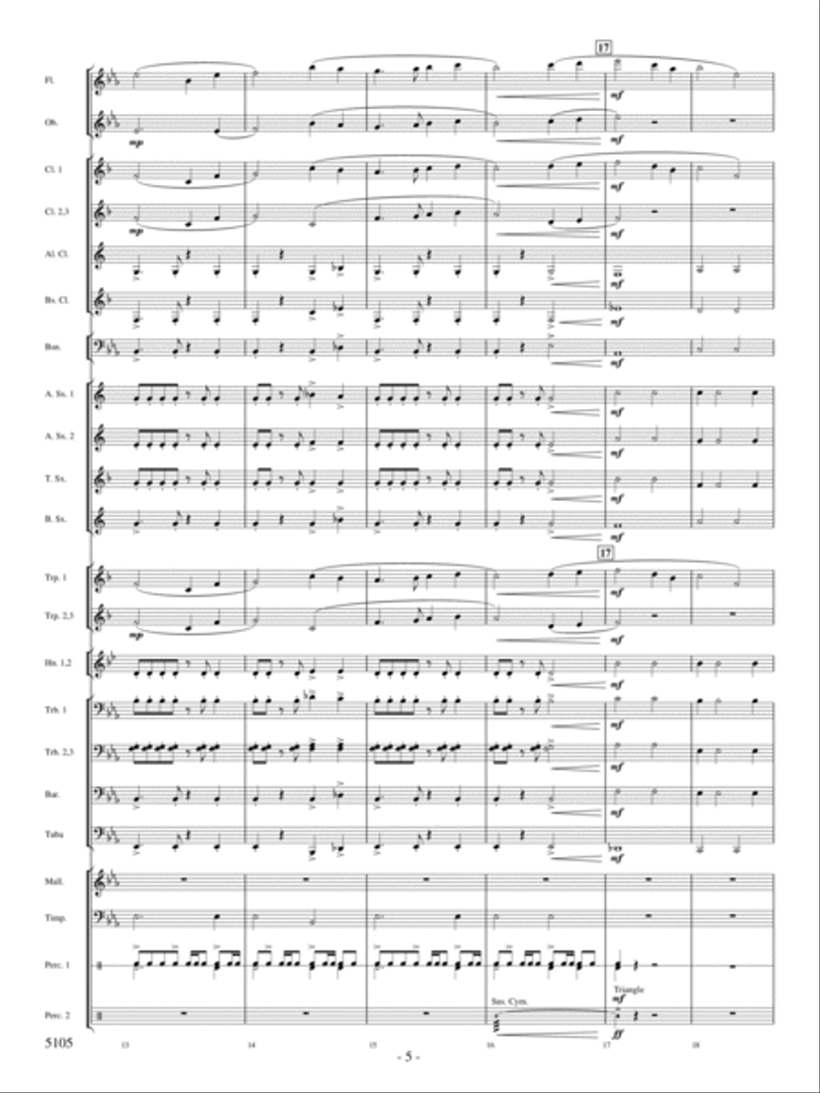 Infinite Horizons Concert Band scores gallery preview page 4