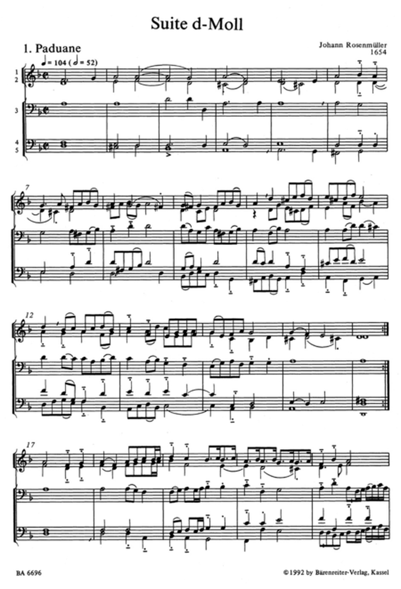 Intraden und Suiten for Brass (Trombone Choir)
