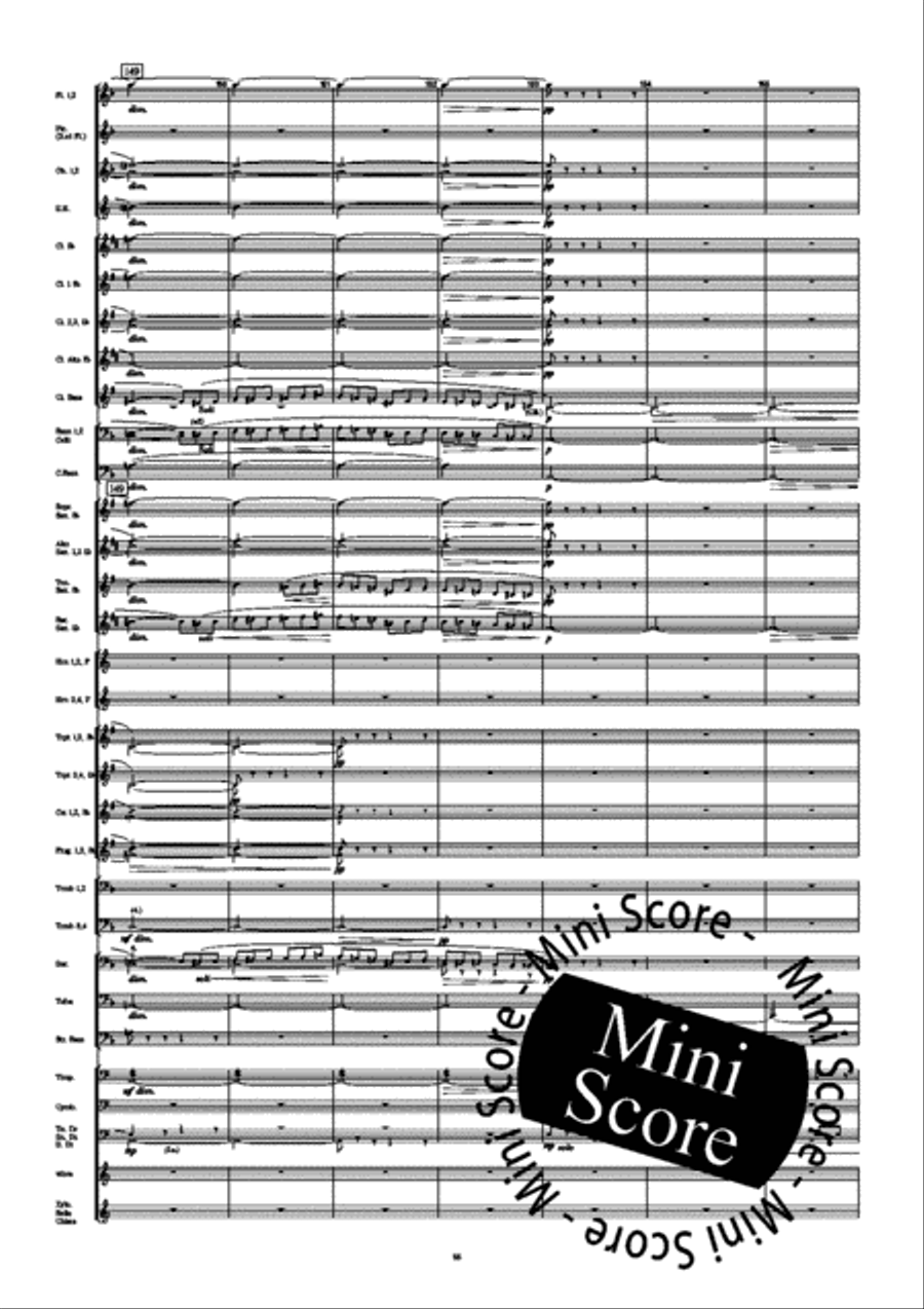 Fourth Symphony Fourth Symphony Concert Band scores gallery preview page 63