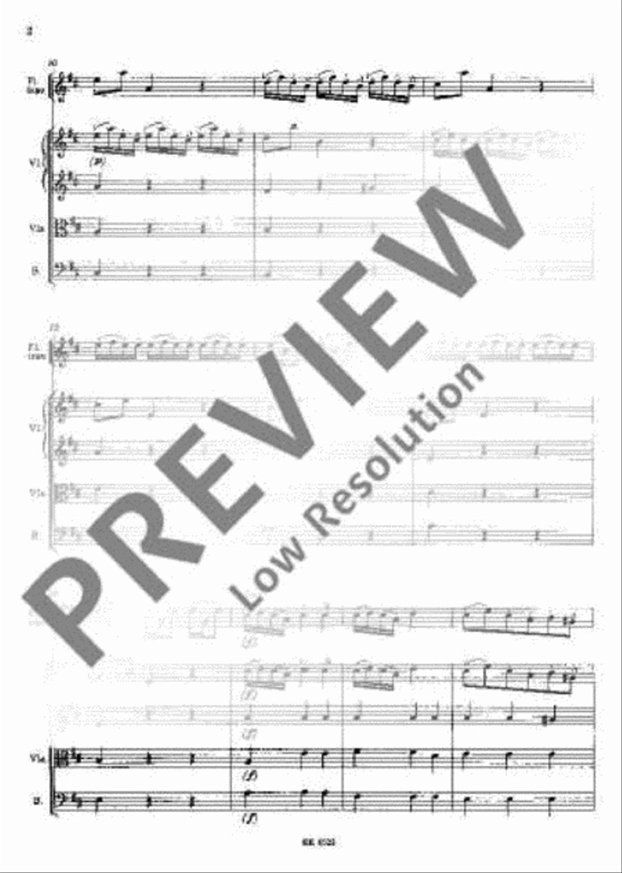 Concerto D major String Orchestra scores gallery preview page 5