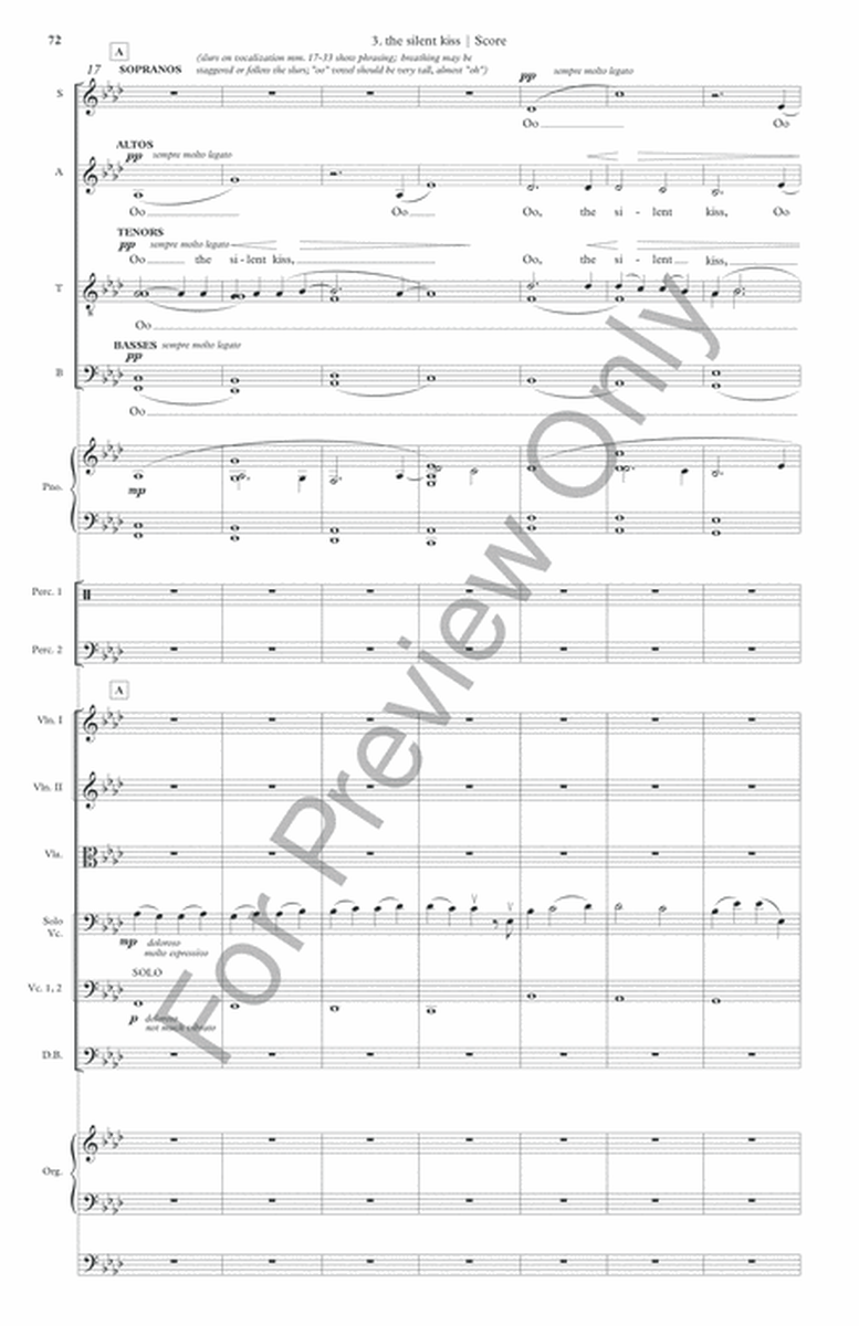 the breath of life - Full Score (for purchase)