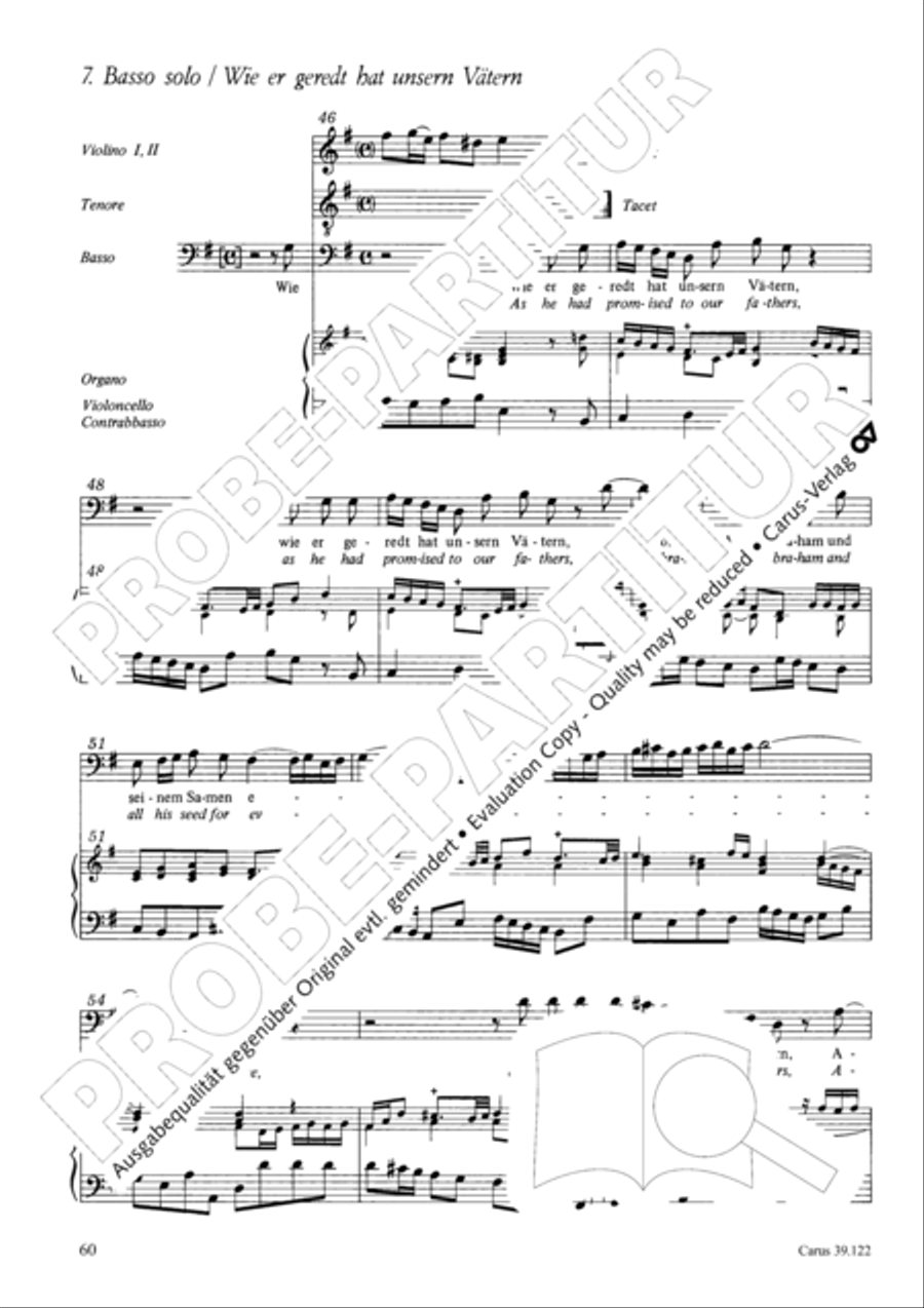 All my spirit exalts (With my spirit I praise the Lord) 4-Part scores gallery preview page 61