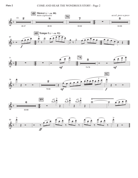 Sacred Places - Flute 2 (Piccolo)