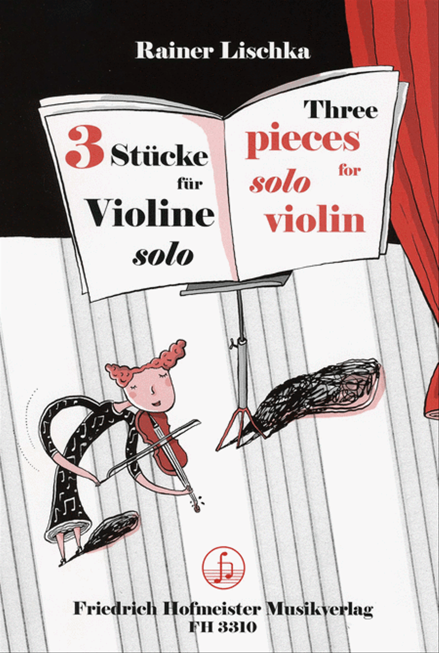 3 Stücke für Violine Violin Solo scores gallery preview page 1