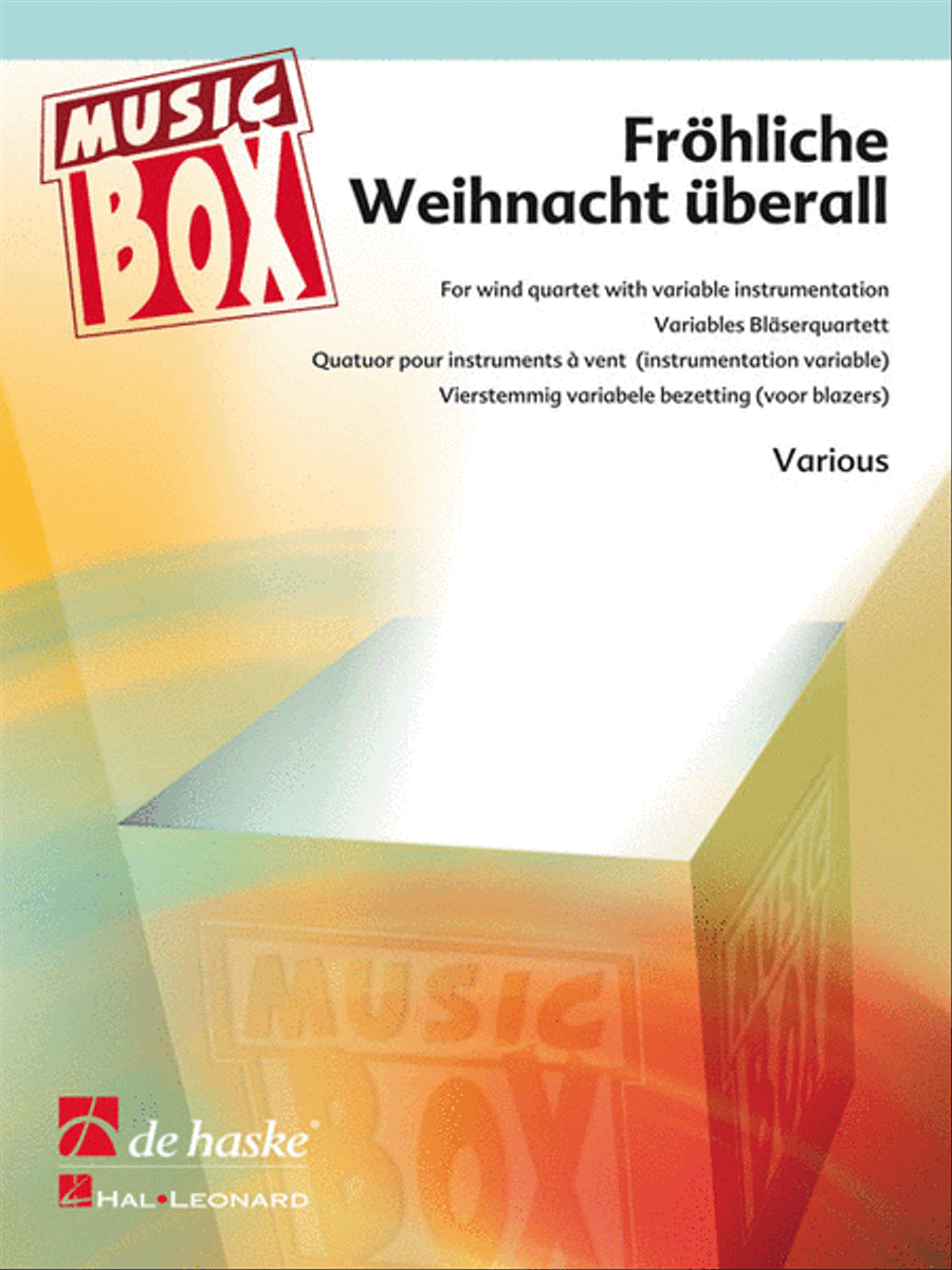 Fröhliche Weihnacht überall Score scores gallery preview page 1