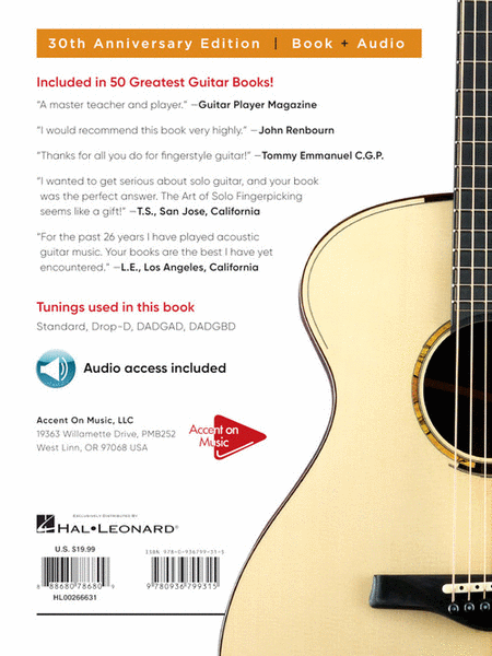 The Art of Solo Fingerpicking - 30th Anniversary Edition image number null