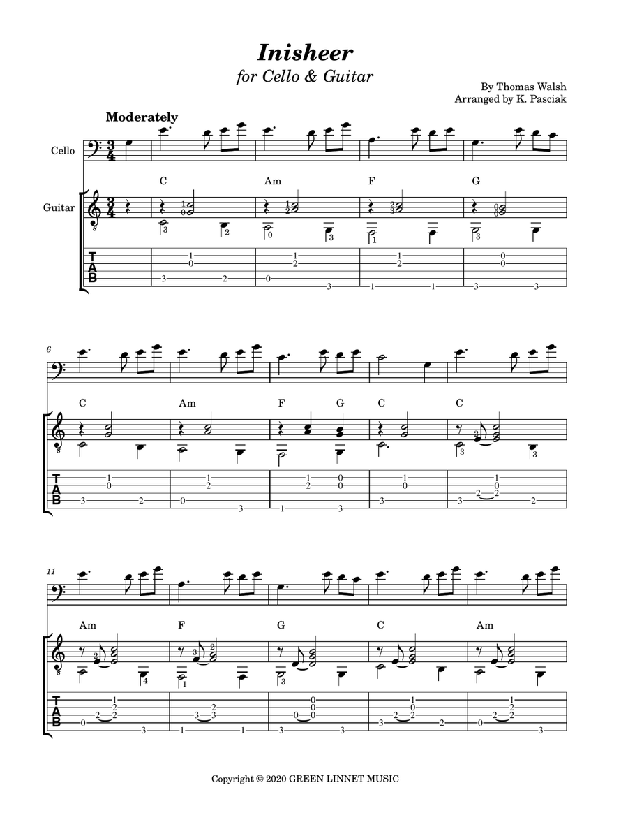 Inisheer Inisheer String Duet scores gallery preview page 3