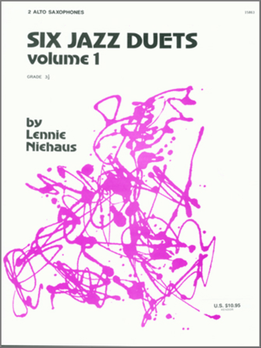Six Jazz Duets, Volume 1 Woodwind Duet scores gallery preview page 1