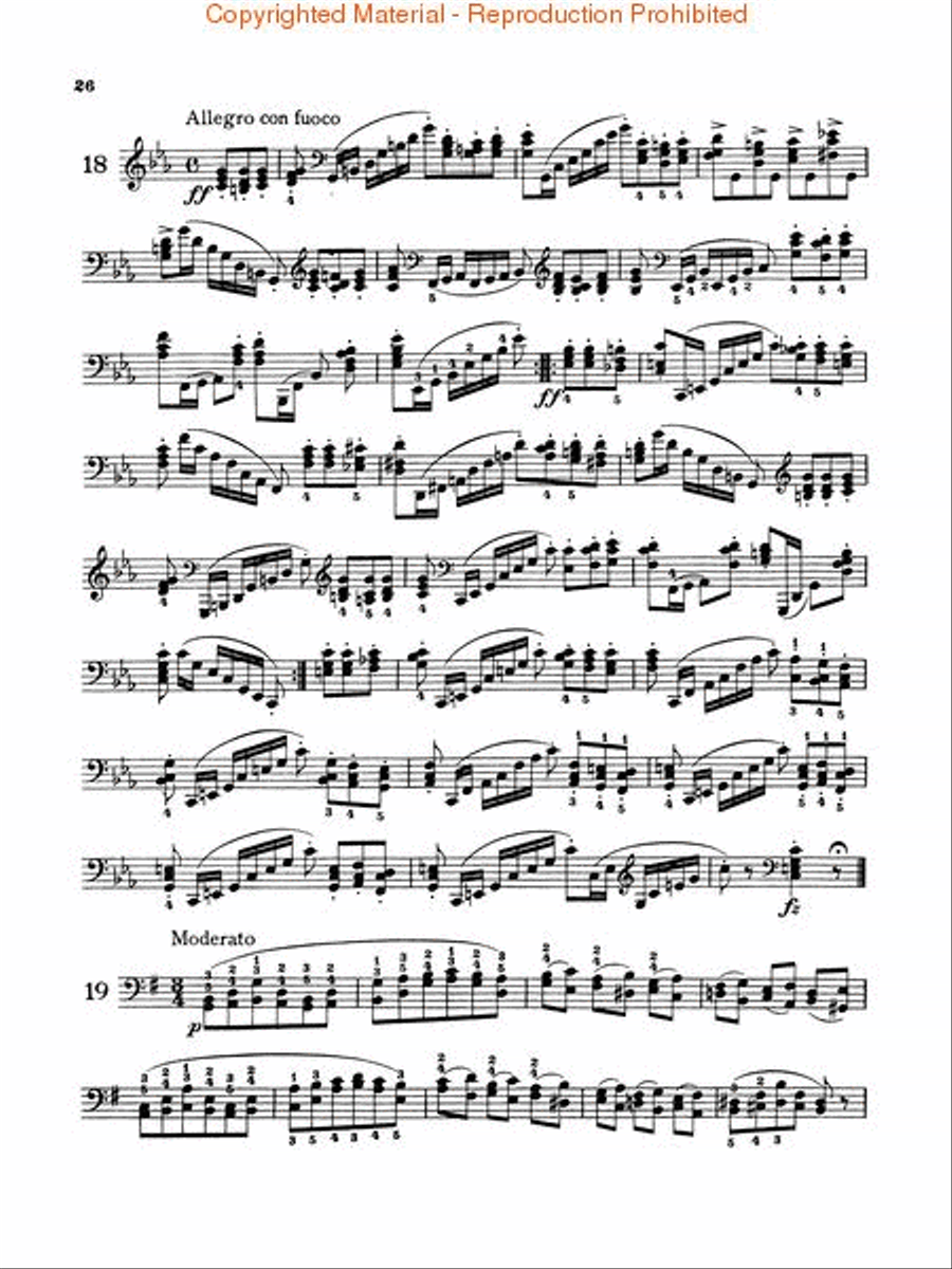 Training of the Left Hand, Op. 89 Piano Method scores gallery preview page 4