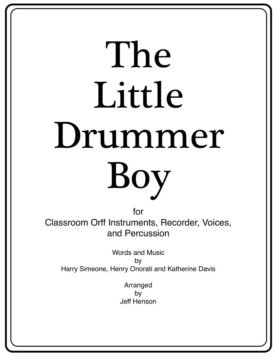 The Little Drummer Boy image number null